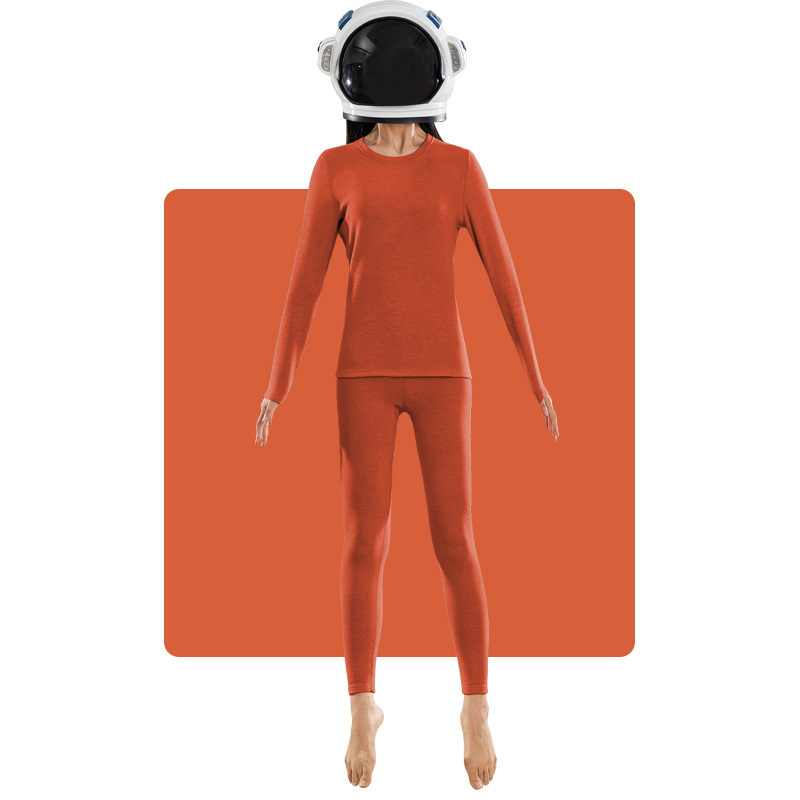 Thermische Unterwäsche-Set, gefüttert, Unisex