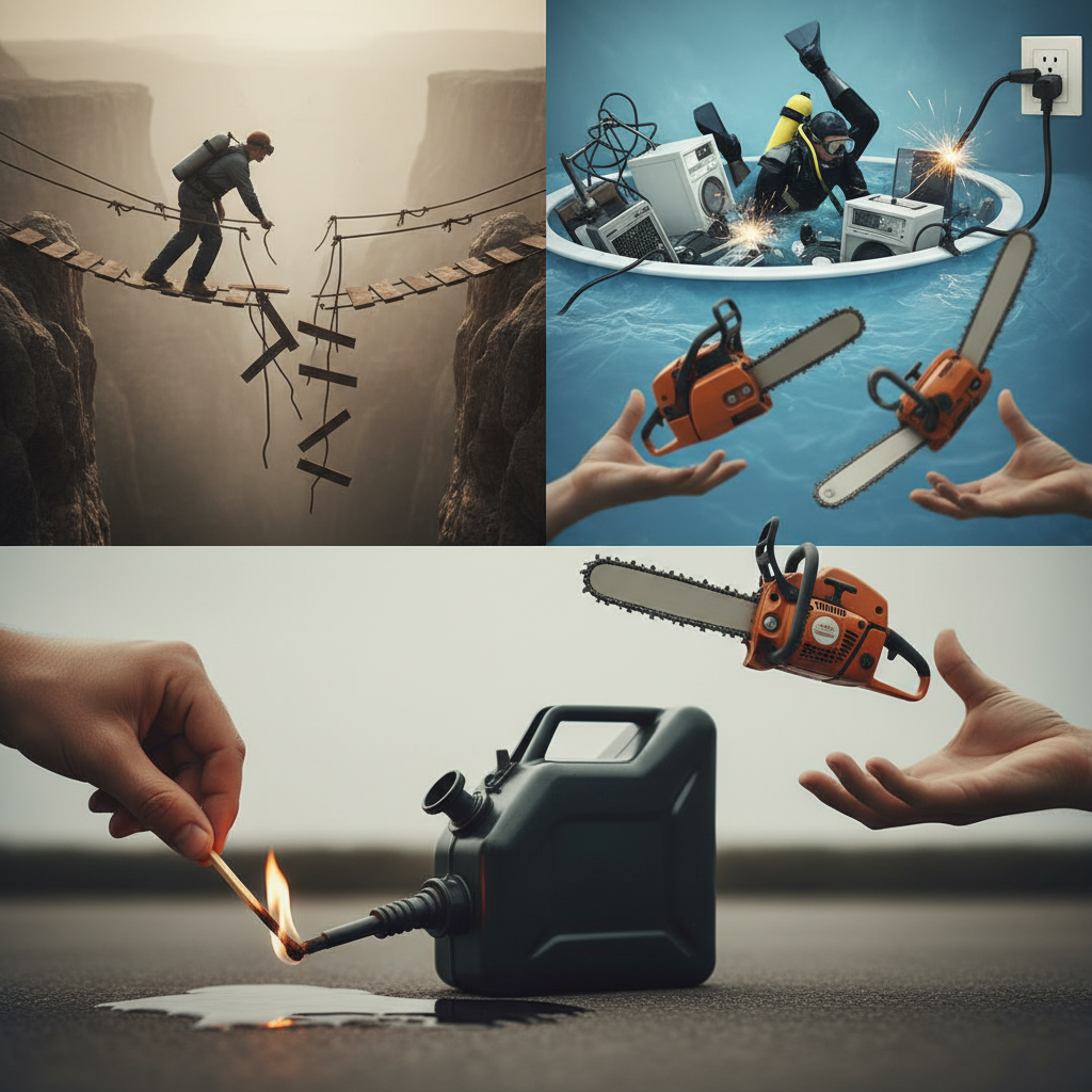 ⚠️ 절대 하면 안 되는 행동 (주의사항)