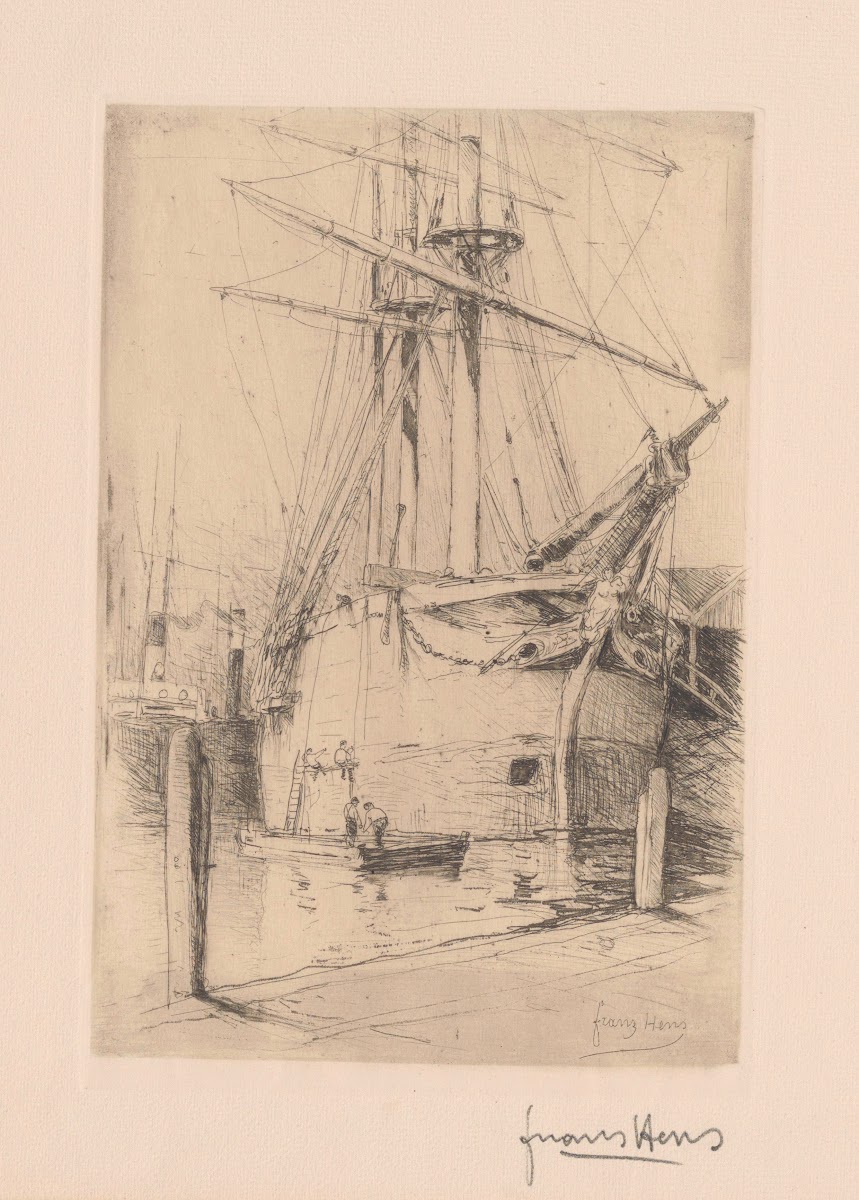Sailingboat at the Quay
