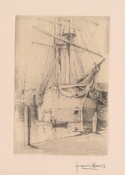 Sailingboat at the Quay
