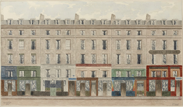 Rue Jean Jacques Rousseau du nº32 à 40 1er arrondissement