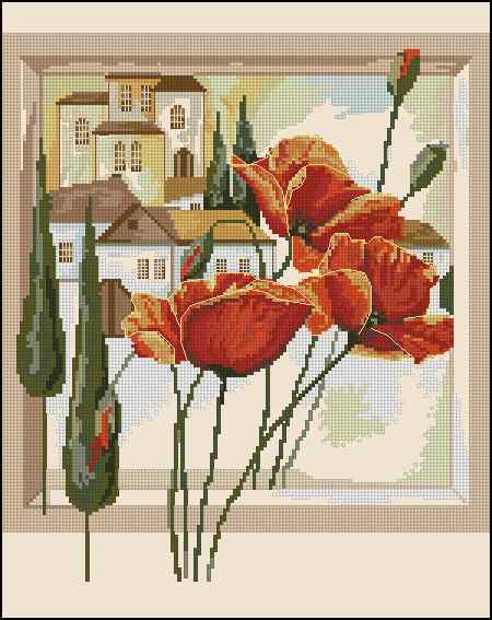 CMP 170493 City ​​flowers