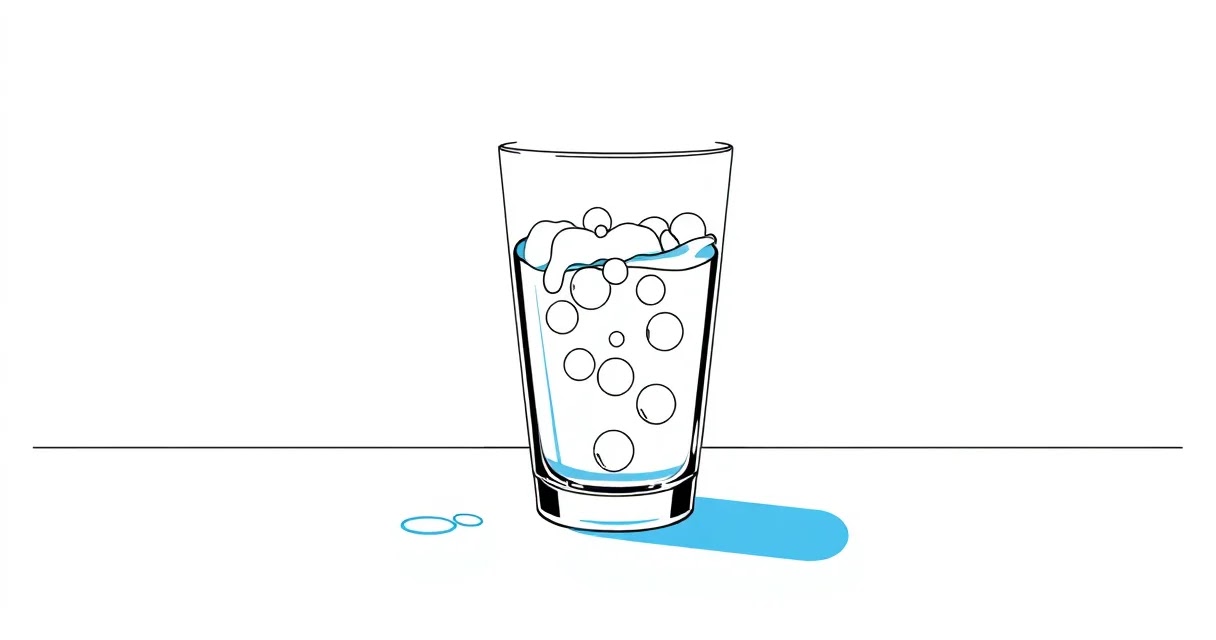 거품이 가득한 소변 단백뇨 의심 증상 이미지