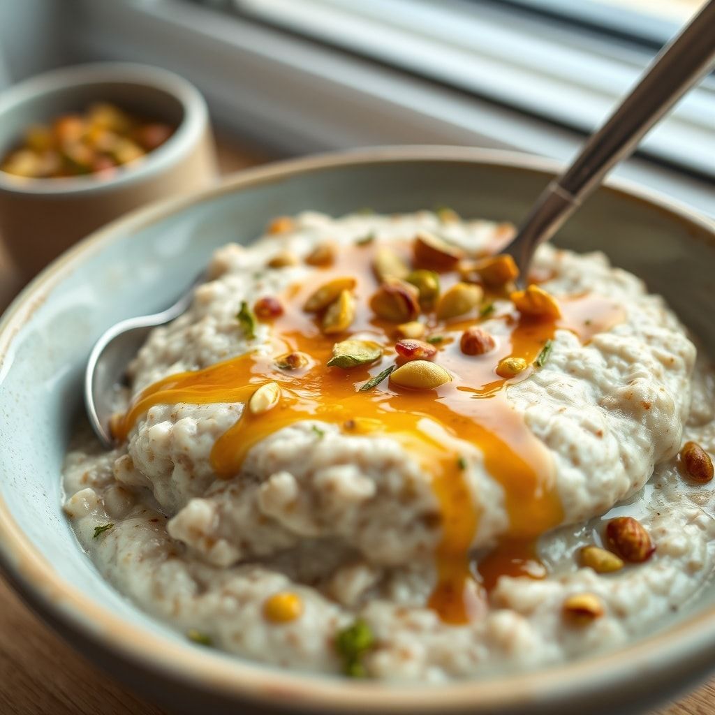 Creamy Pistachio Overnight Oats Recipe for Easy Breakfast—5-Minute Prep