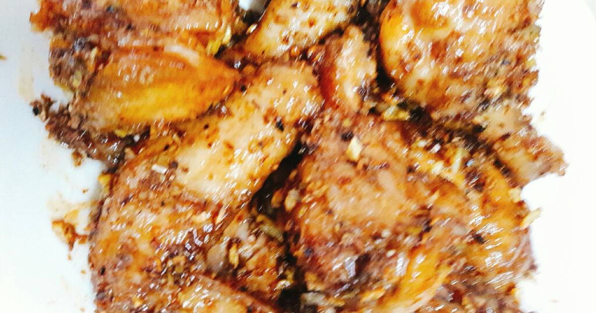 Cánh gà chiên sả tỏi