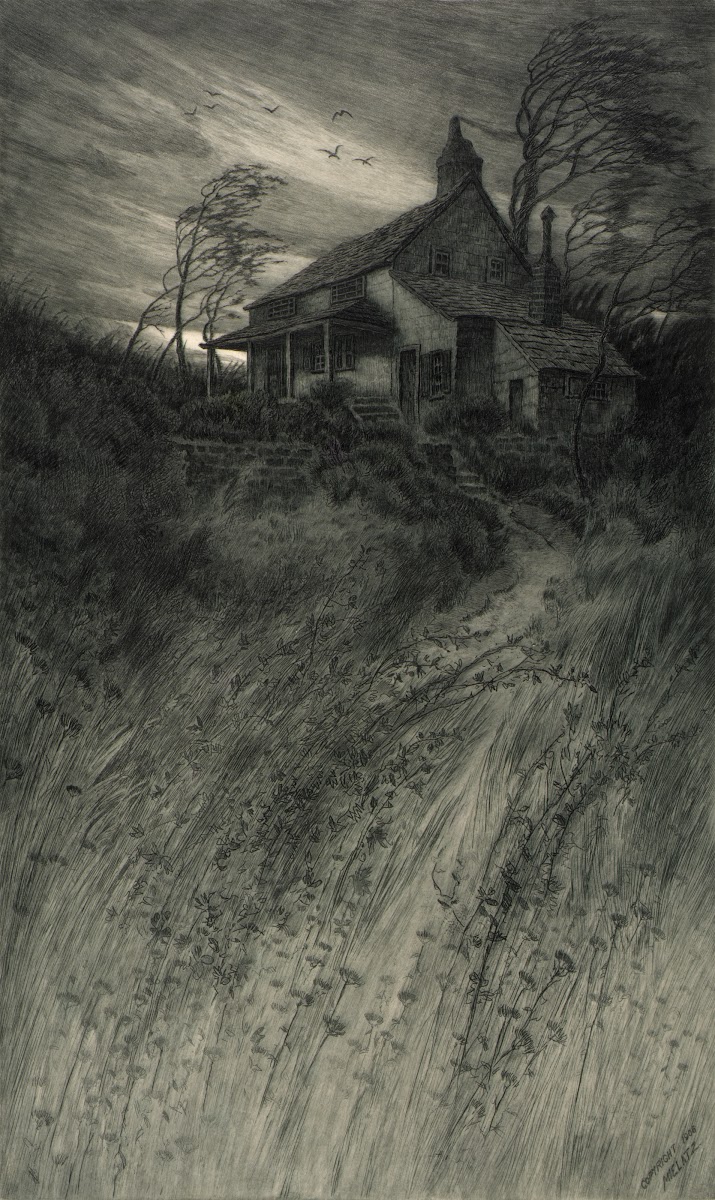 Old House in Wind 1906