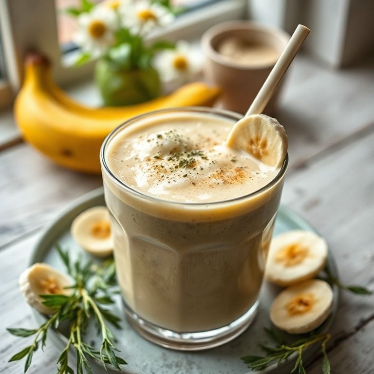 Creamy Banana Chamomile Tea Smoothie Recipe: Easy, Homemade & Refreshing Breakfast