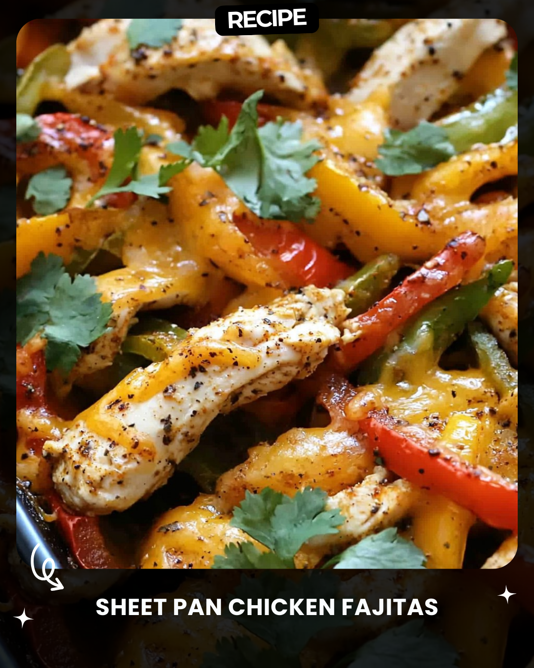 Sheet Pan Chicken Fajitas