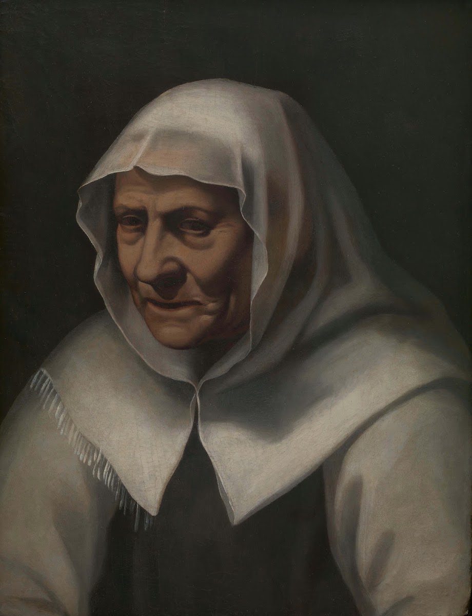 Portrait of an Old Woman circa 1600 1650