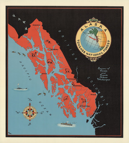 Alaska Tongass National Forest 1940
