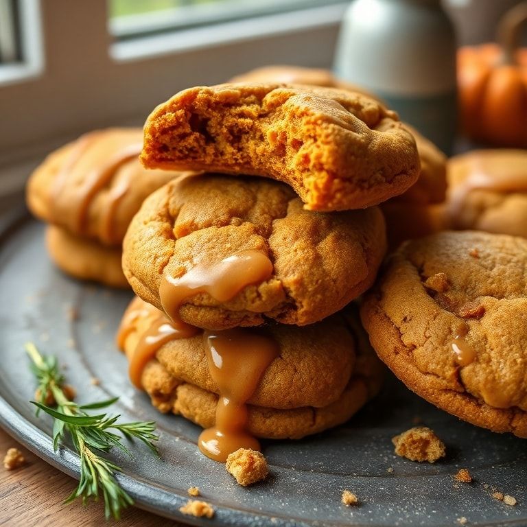 Pumpkin Gingersnap Cookies – Easy Homemade Fall Favorite finished