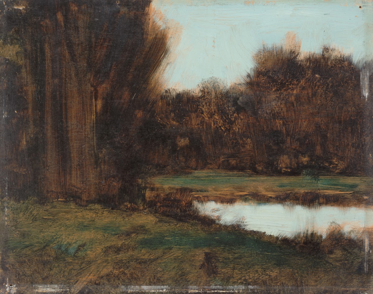 Paysage dAlsace une mare 1879 1888