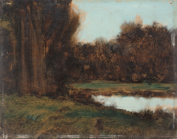 Paysage dAlsace une mare 1879 1888