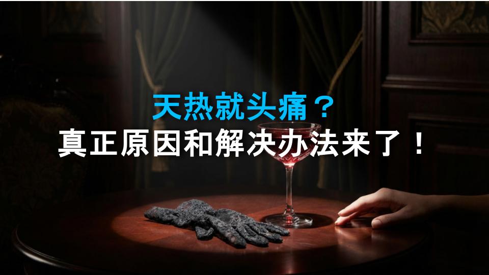 天热就头痛？真正原因和解决办法来了！