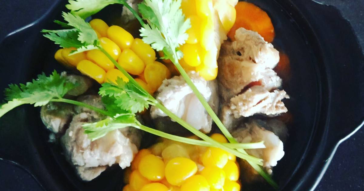 Canh sườn non bắp ngọt