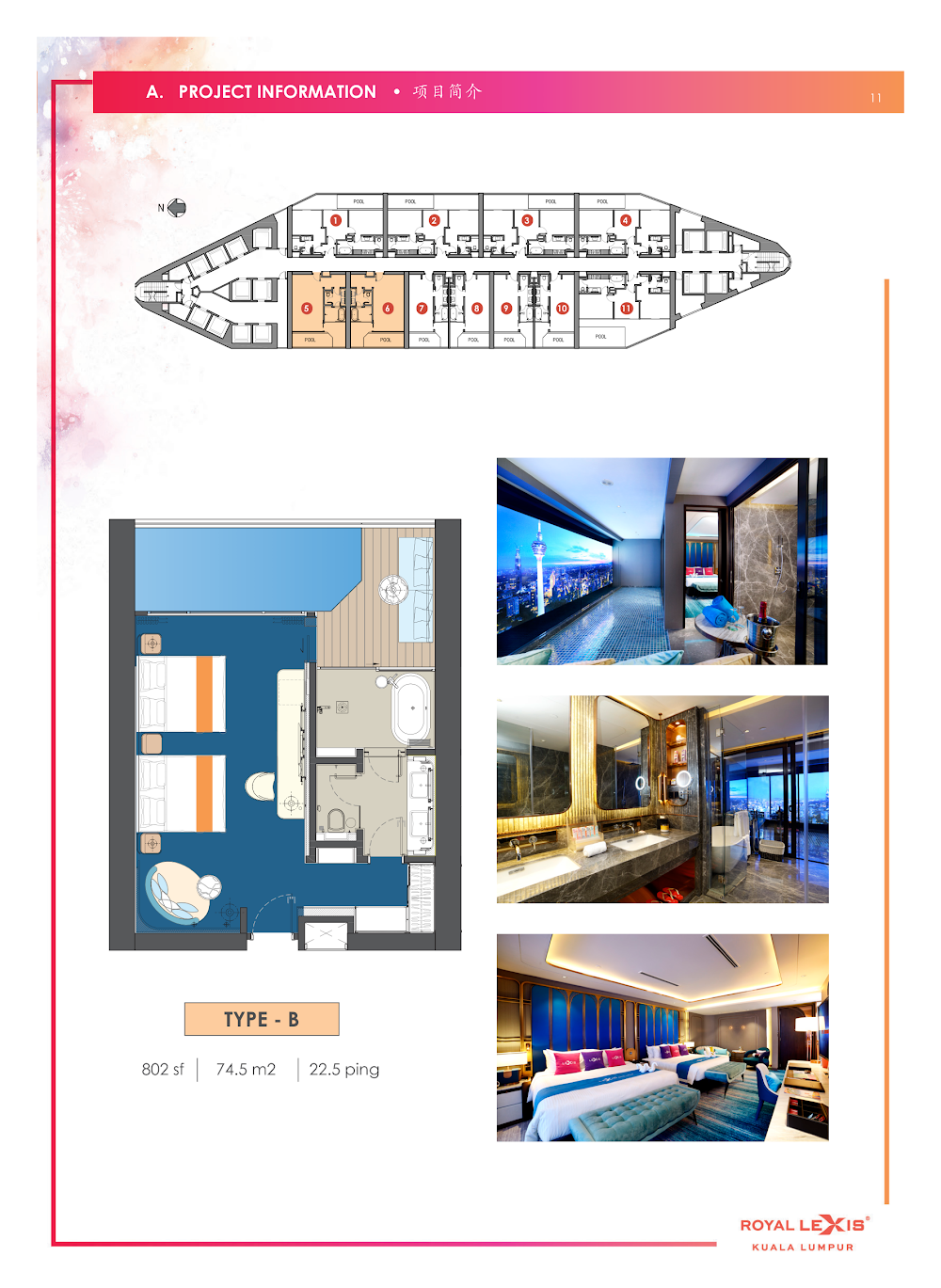 Royal Lexis Kuala Lumpur floor plan