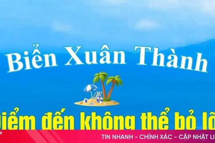Biển Xuân Thành – điểm đến không thể bỏ lỡ! - Báo Hà Tĩnh