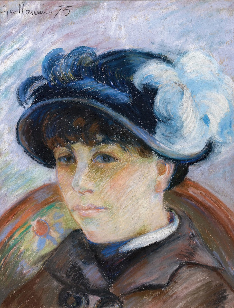 Portrait De Jeune Femme 1875