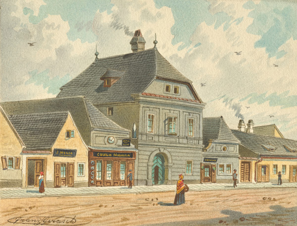 Das einstige Jagdschloss der Kaiserin Maria Theresia in der Erdbergstraße 109 in
