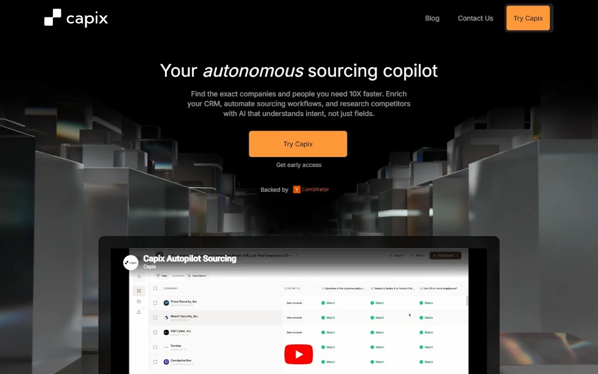 Captura de Capix