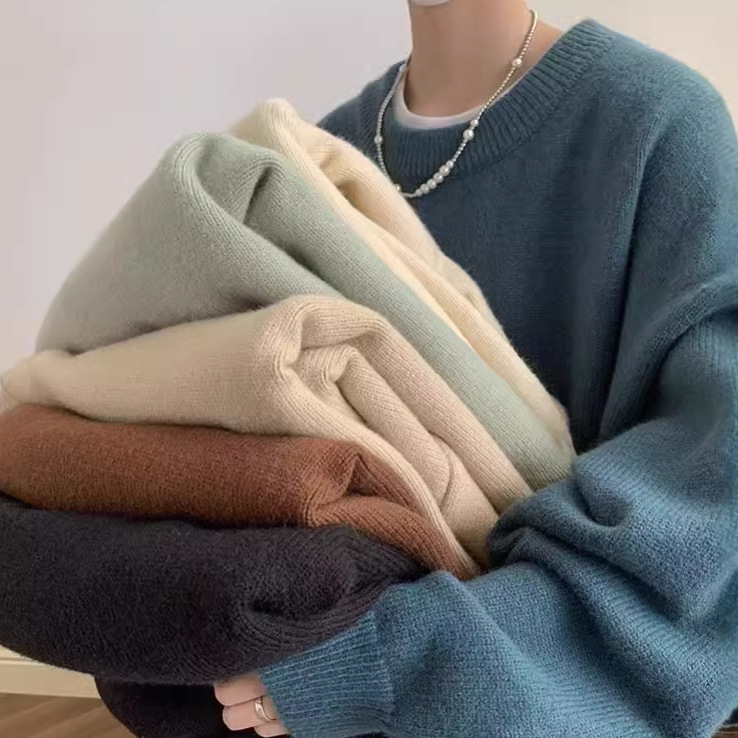 Unisex-Strickjacke, lässiger Schnitt, für Paare