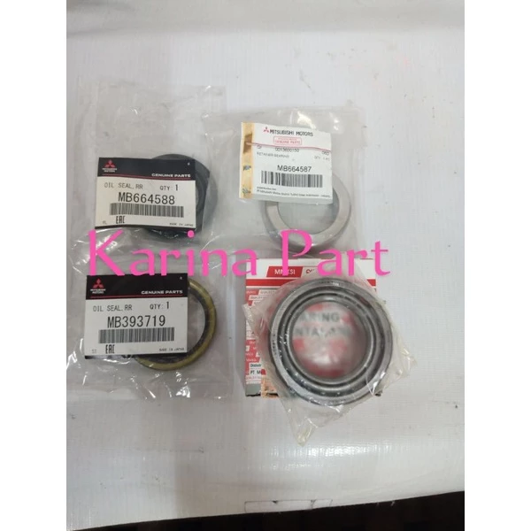 Mitsubishi Bearing Seal Set L300 Euro 2/4 Original: Solusi Masalah Kaki-Kaki