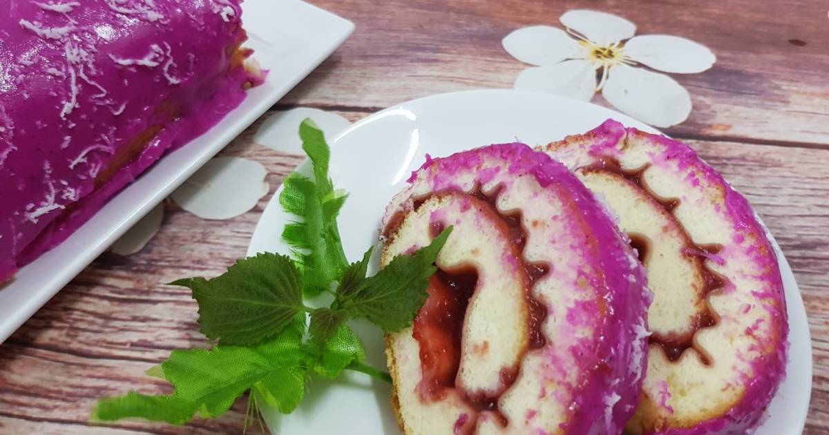 Bông lan cuộn sốt kem