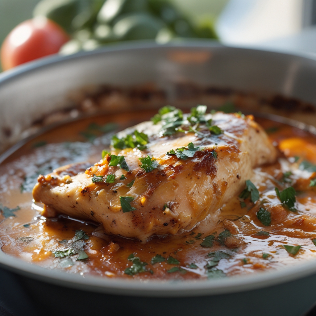 Braised Catalina Chicken Recipe - Easy and Flavorful Weeknight Dinner