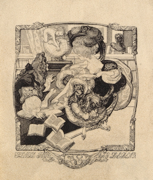 Exlibris Platz für das Leben 1907