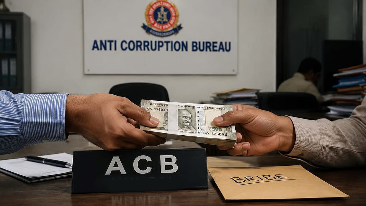 ACB Nabs Mir Chowk CI, Home Guard in Rs 3 Lakh Bribe Case