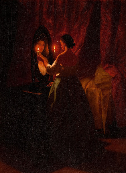 Woman at a Mirror