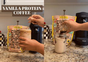 Vanilla Protein Coffee