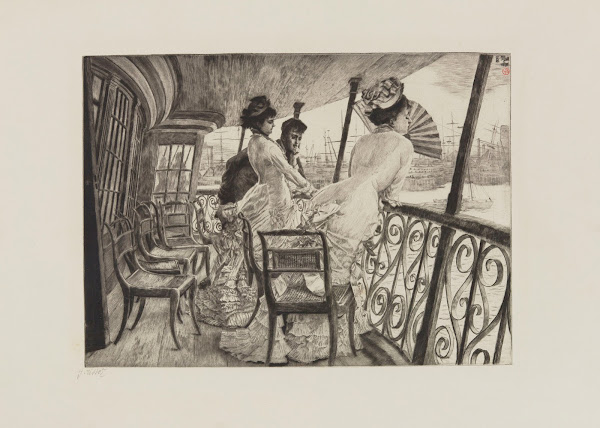 La galerie du Calcutta Souvenir dun bal à bord 1876