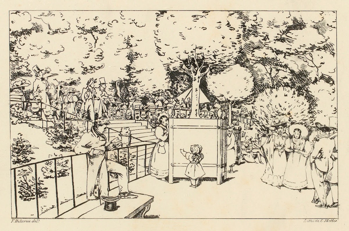 Jardin du Luxembourg 1827