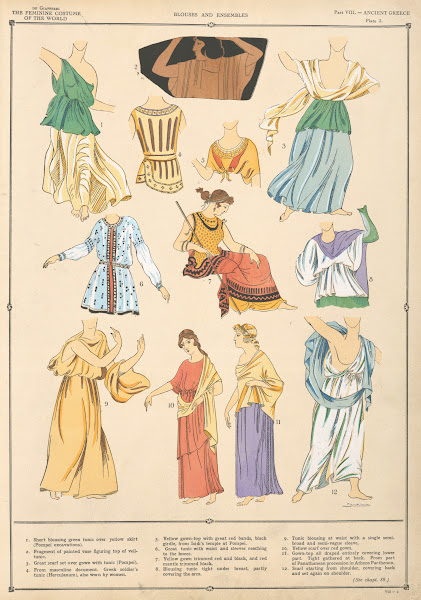Ancient Greece  Blouses and ensembles 1926 1927