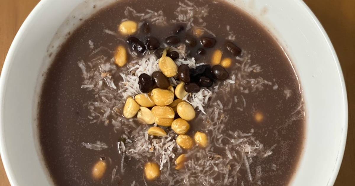Chè khoai lang đậu đen