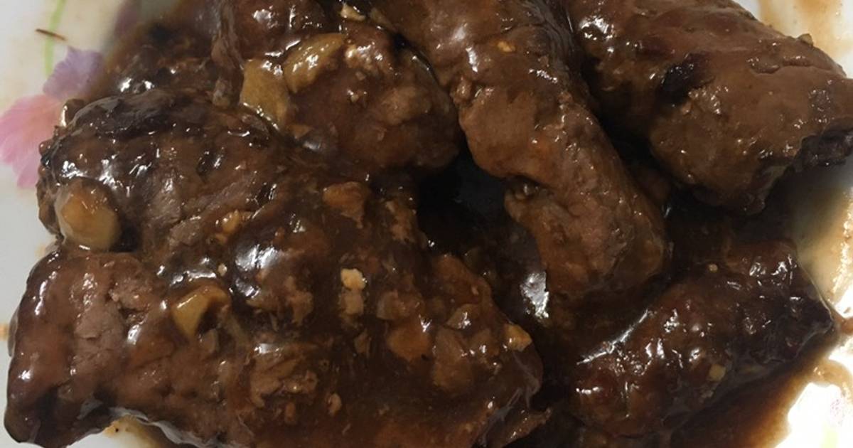 Bò cuộn sốt coca