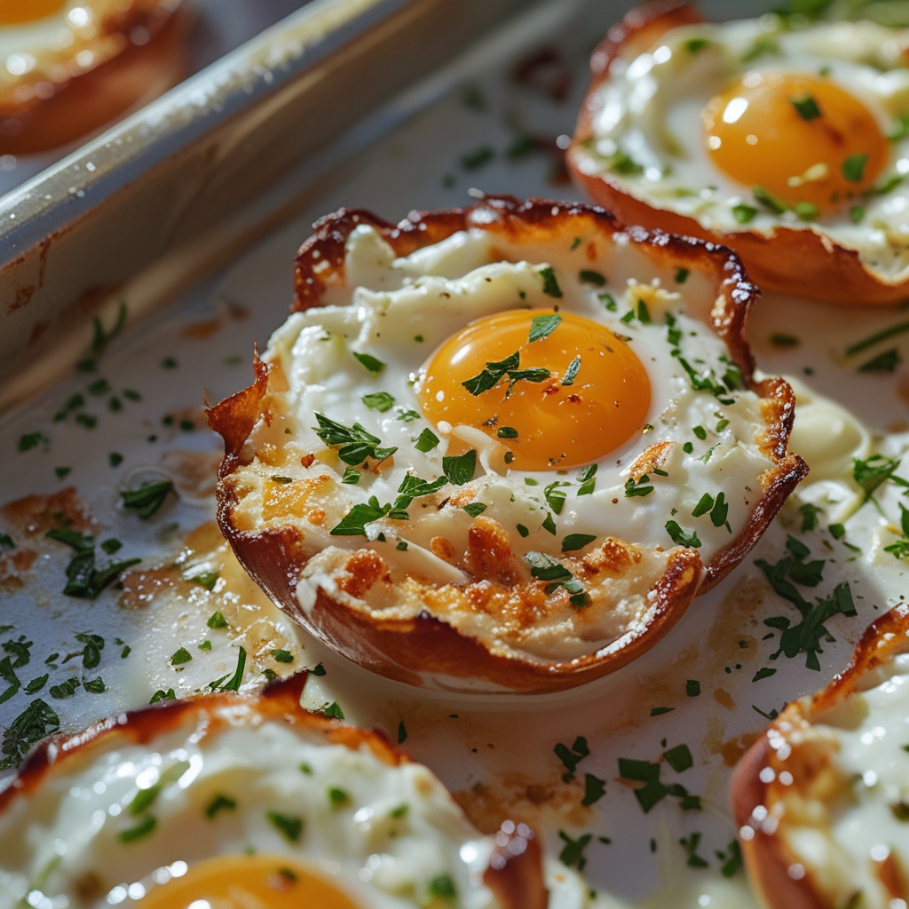 Baked Feta Eggs Easy Homemade Breakfast for Busy Mornings finished