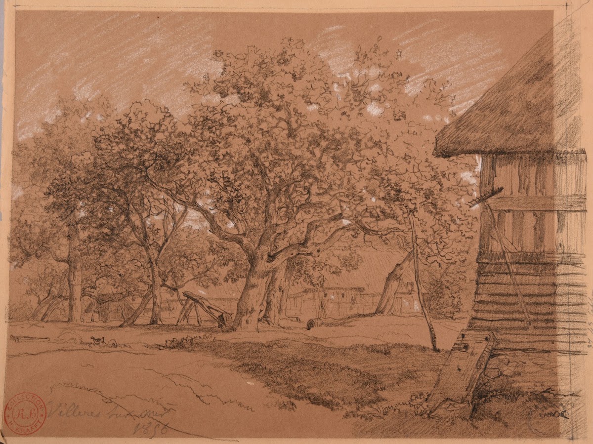 Cour de ferme 1856