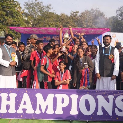 Sports day at Carmel High School Gadchiroli