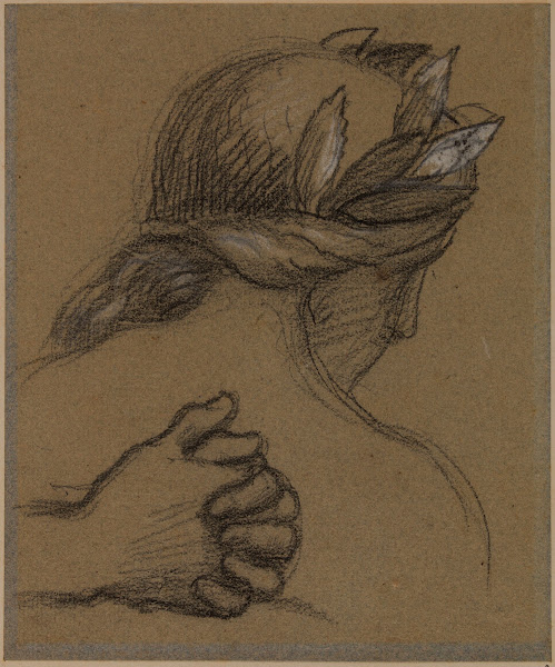 Etude de tête et de mains 1886 1889