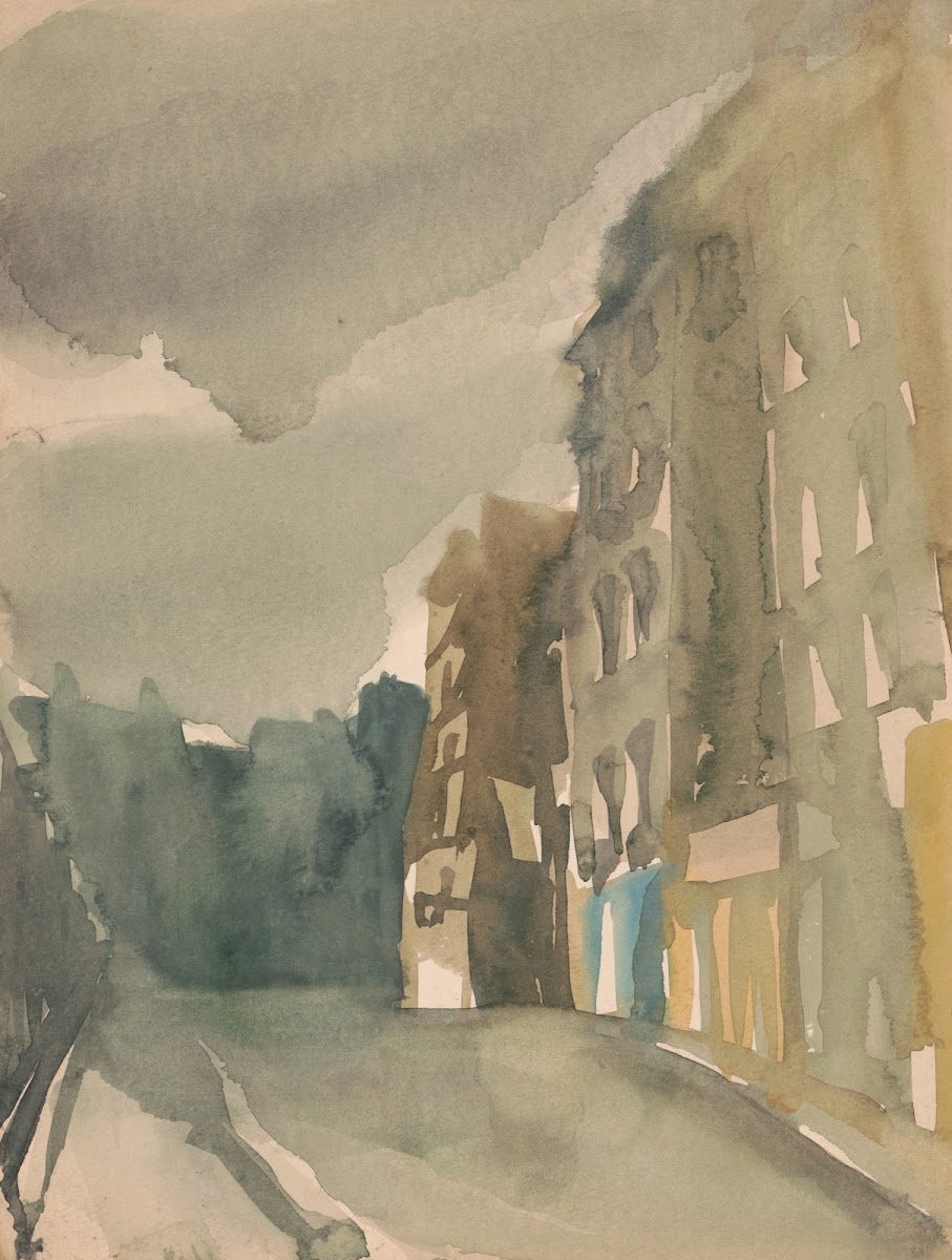 Study  Rue Saint Julien le Pauvre Paris 5e 1949