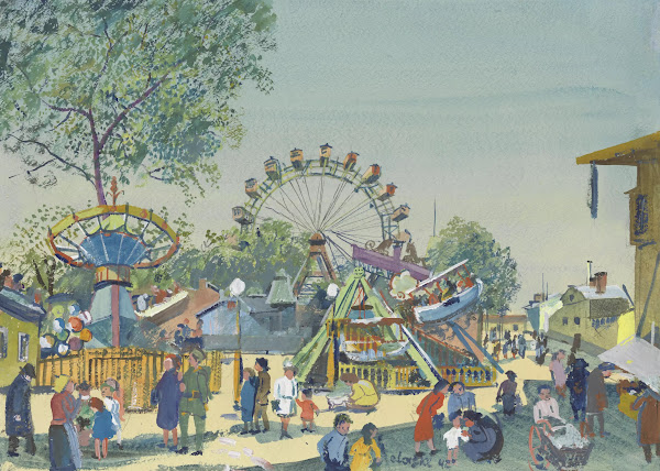 Im Wurstelprater 1942