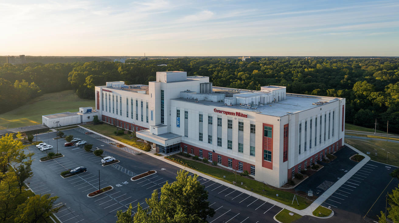 Distance from Myrtle Beach to Georgetown Hospital, SC