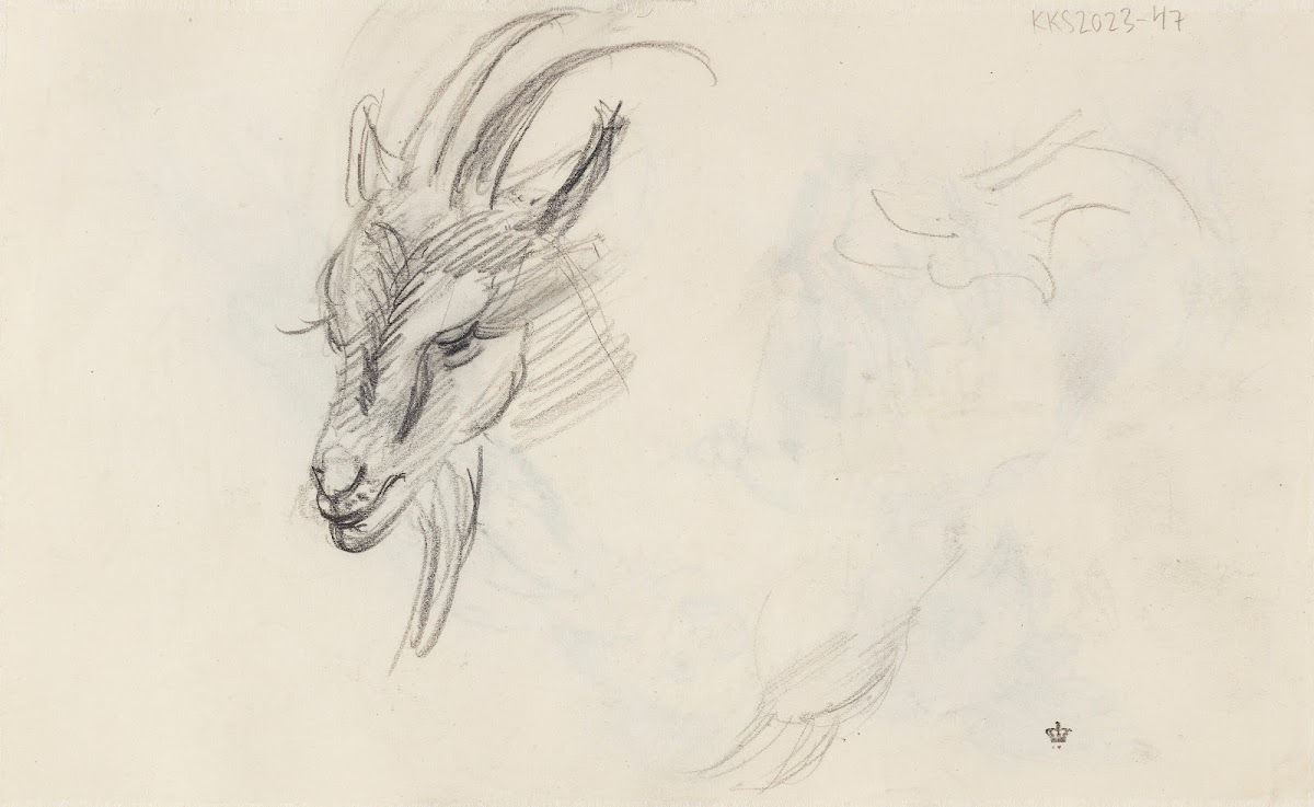 A goat 20th century