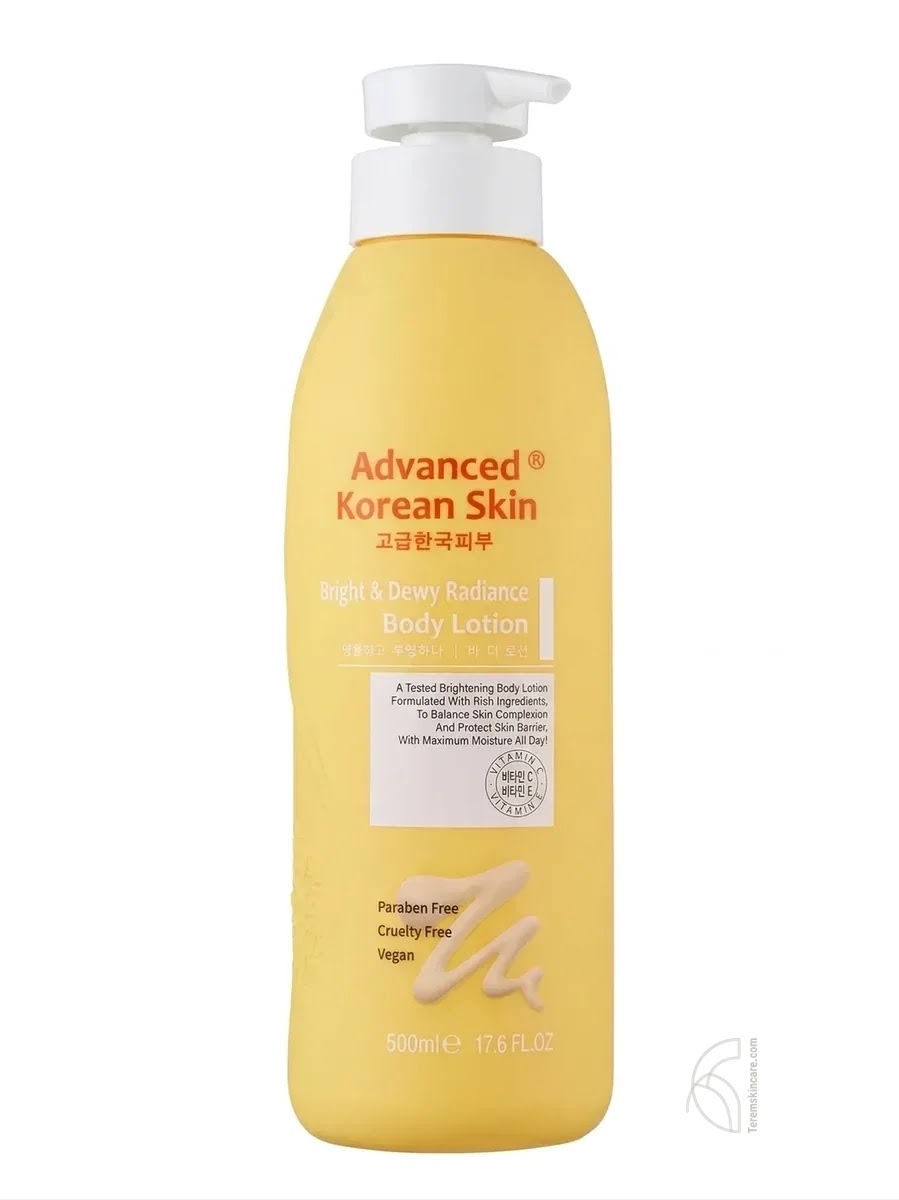Advanced Korean Skin Bright & Dewy Radiance Body Lotion