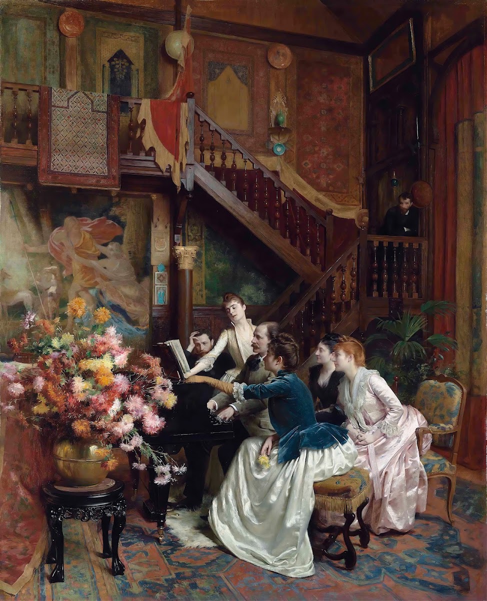 Autour Dune Partition 1888