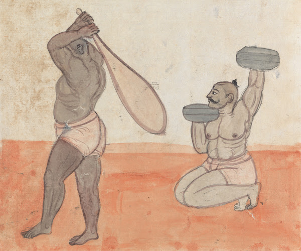 A Pair of Jeyties Weightlifting
