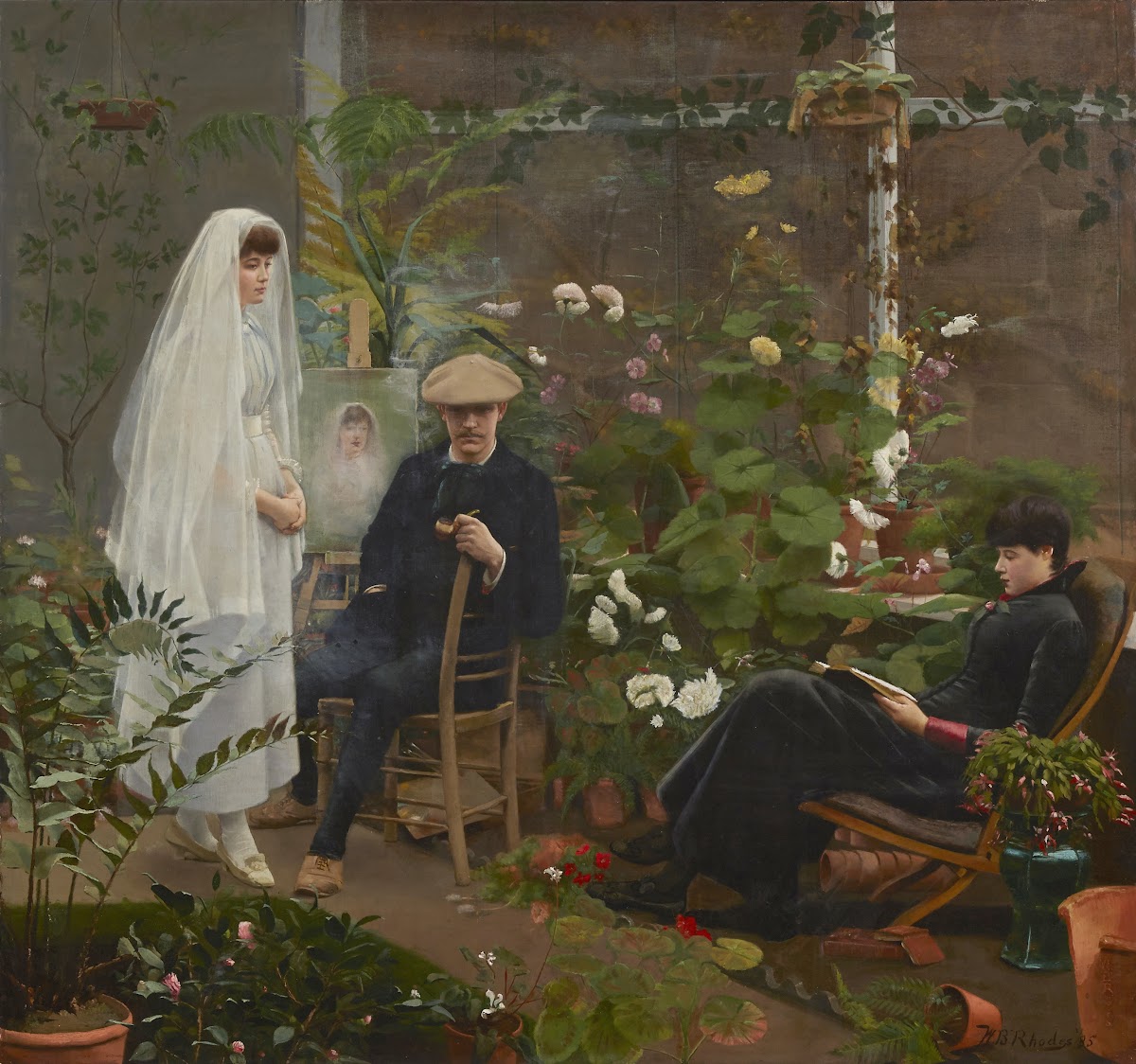 The portrait 1885