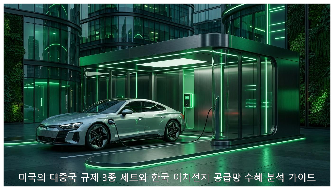 미국의 대중국 규제 3종 세트와 한국 이차전지 공급망 수혜 분석 가이드 핵심 안내 및 분석 인포그래픽 (4)